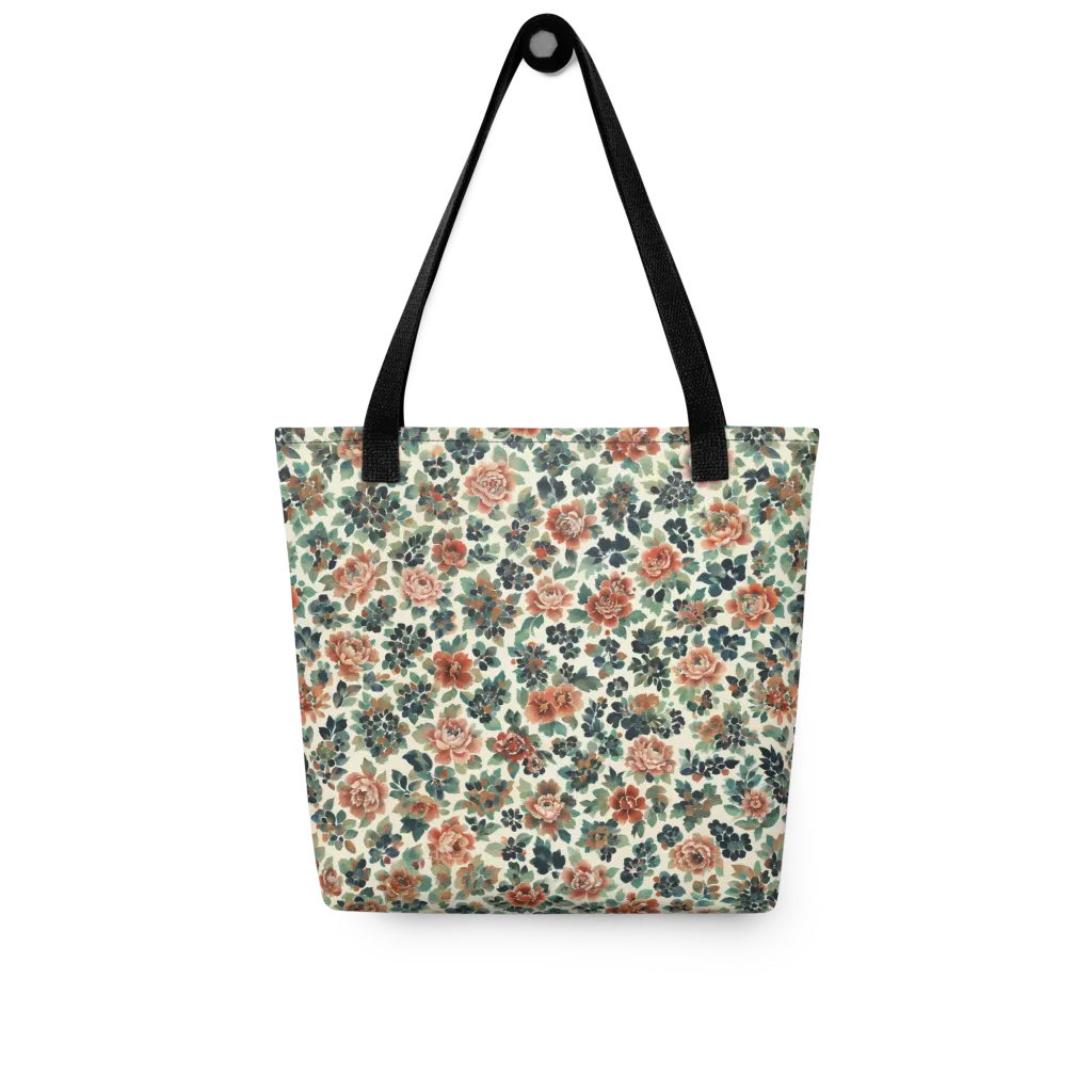 Twilight Rose Garden on Tote Bag — Front