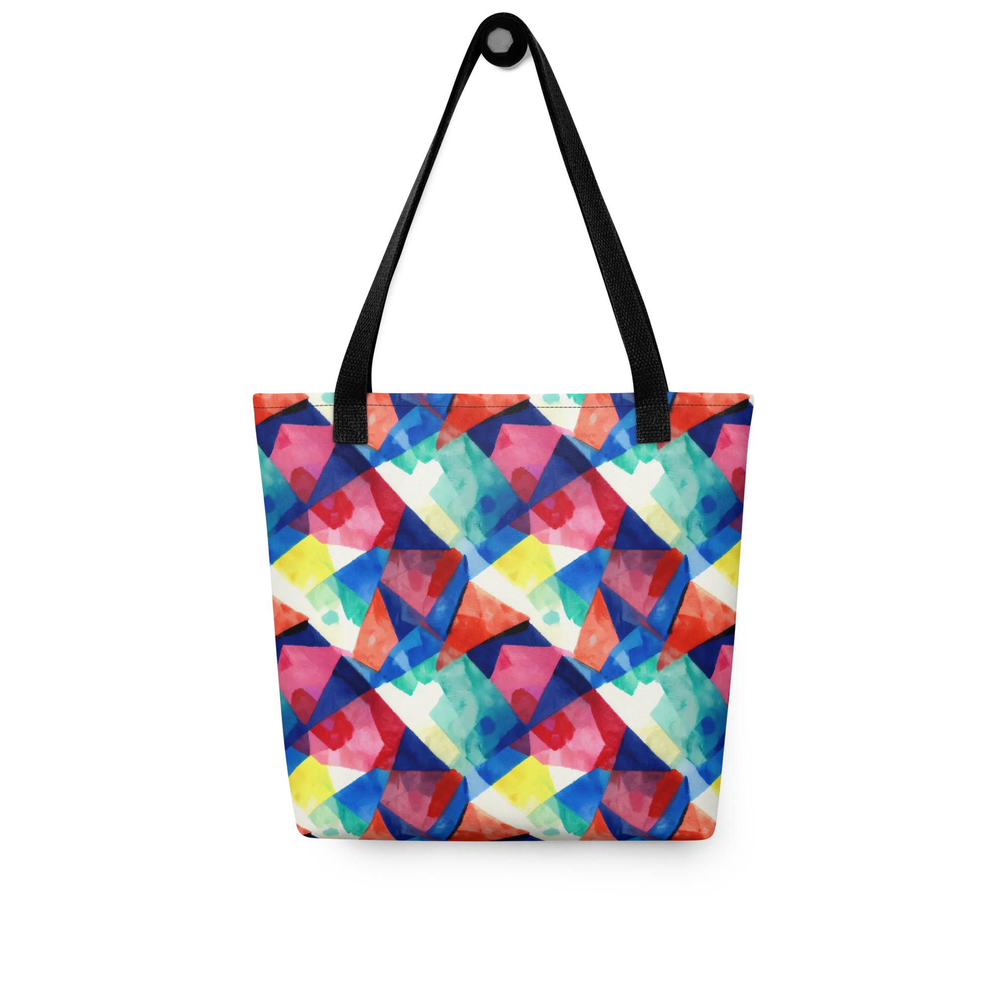 Chromatic Collage on Tote Bag — Front