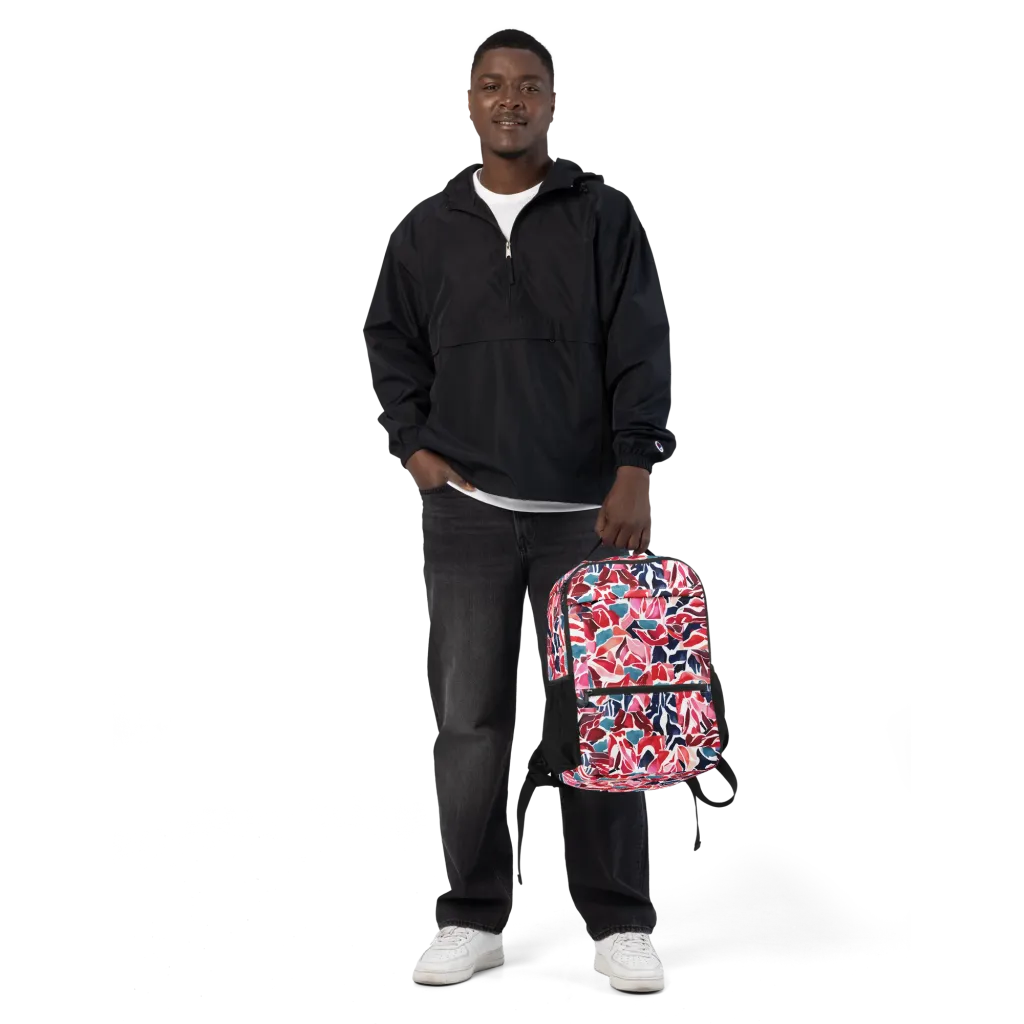 Petal Voltage on Utility Backpack — Front