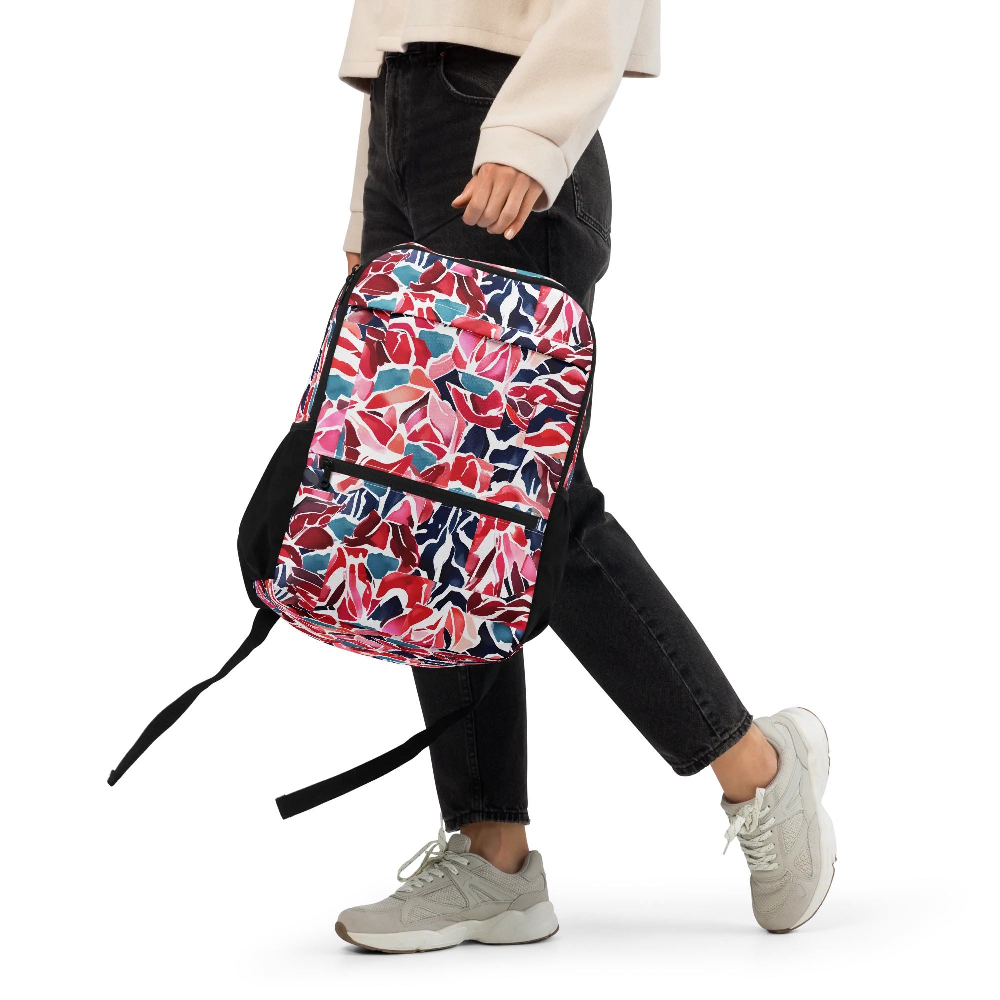 Petal Voltage on Utility Backpack — Front 2