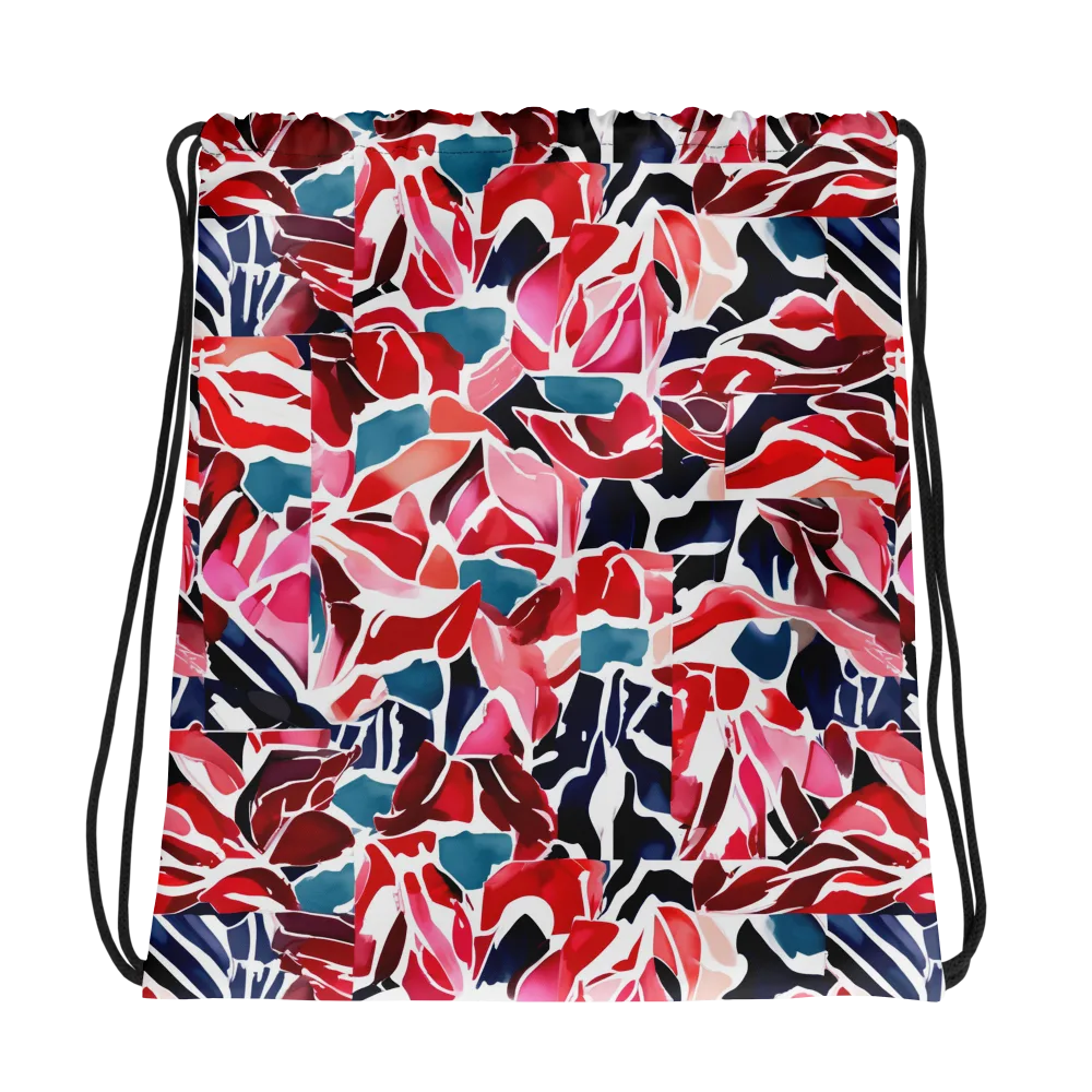 Petal Voltage on Drawstring Bag — Mockup