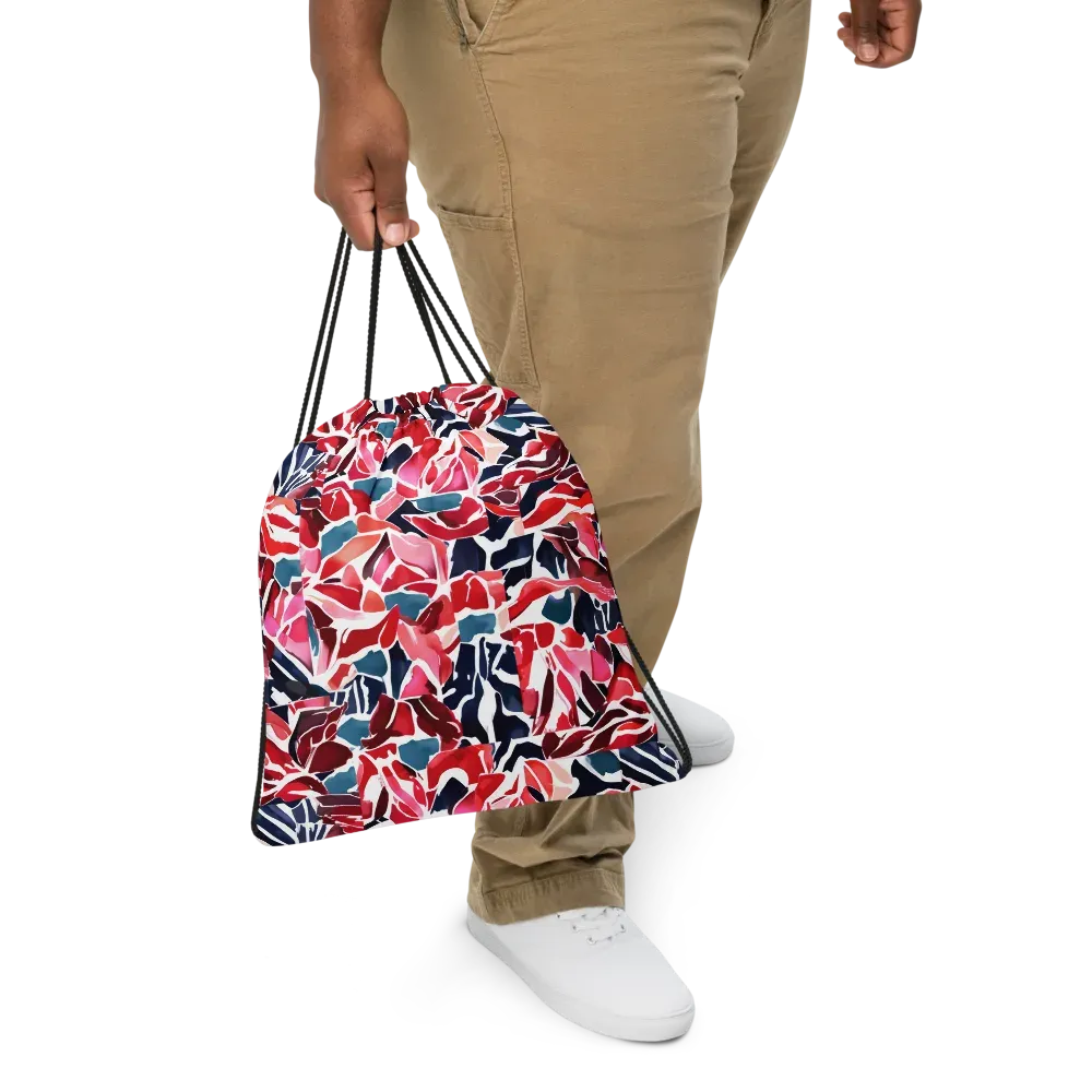 Petal Voltage on Drawstring Bag — Print file