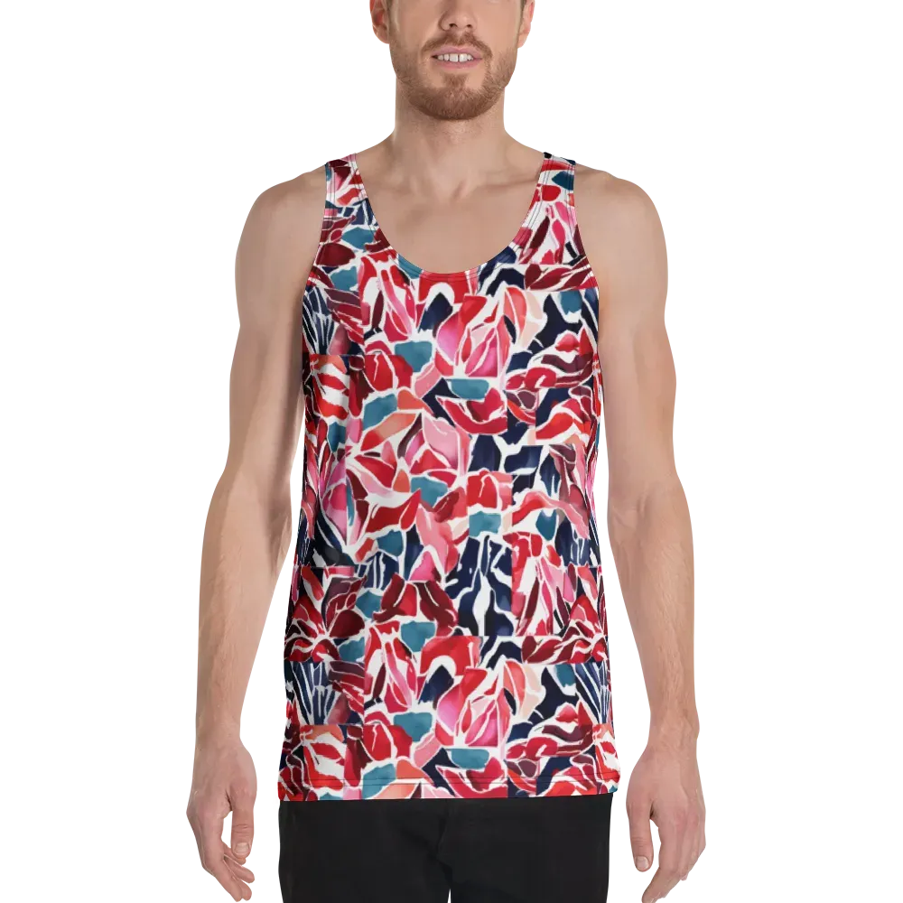 Petal Voltage on Men's Tank Top — Front