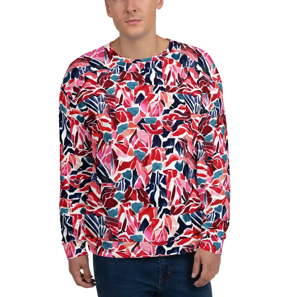 Petal Voltage on Sweatshirt — Front