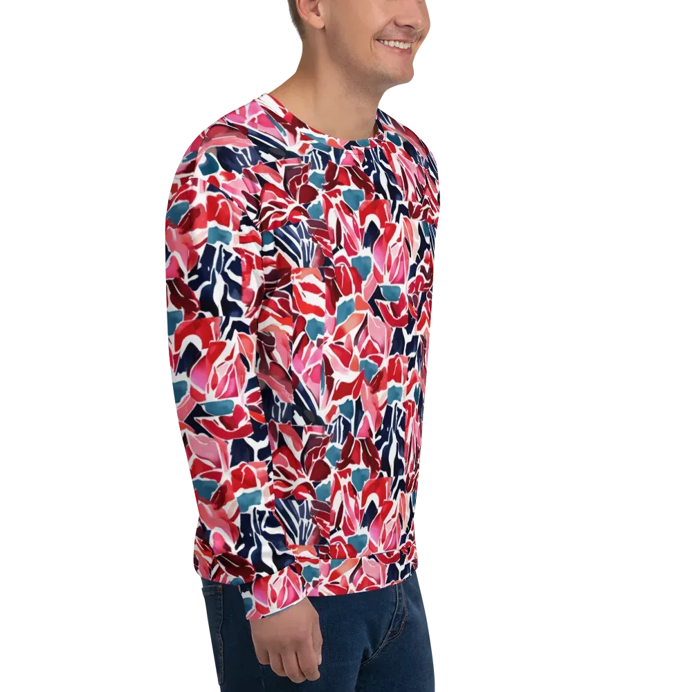 Petal Voltage on Sweatshirt — Right Front
