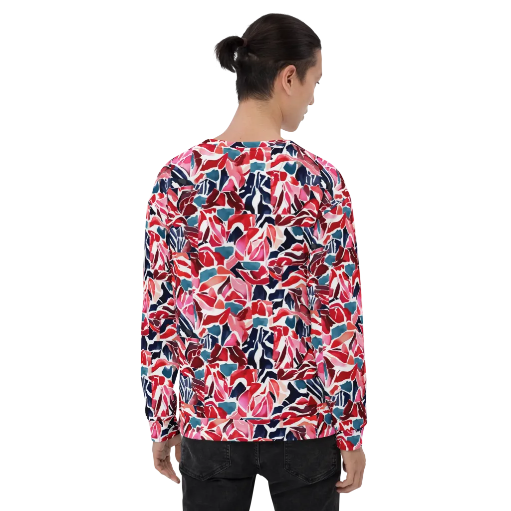 Petal Voltage on Sweatshirt — Back print