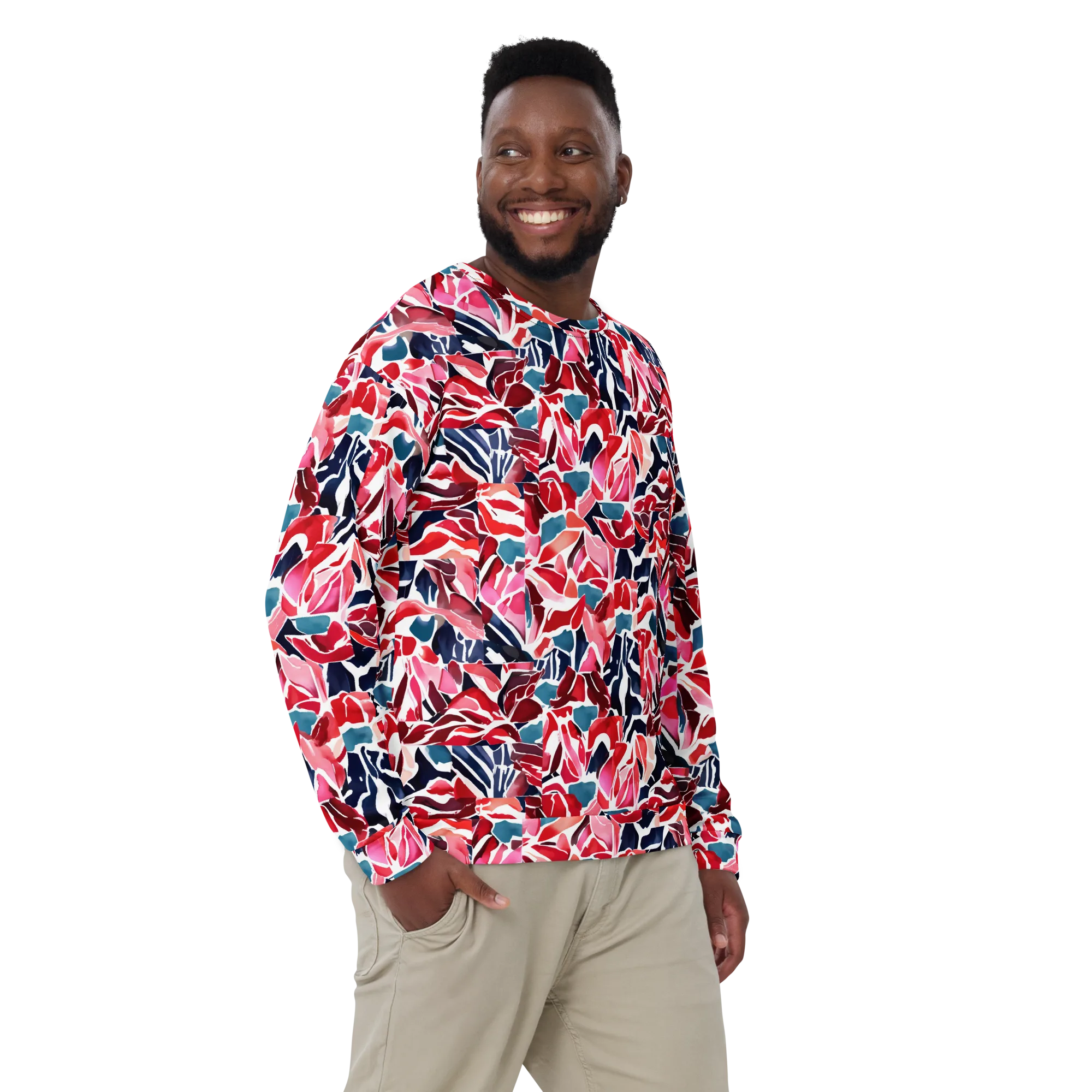 Petal Voltage on Sweatshirt — Front print