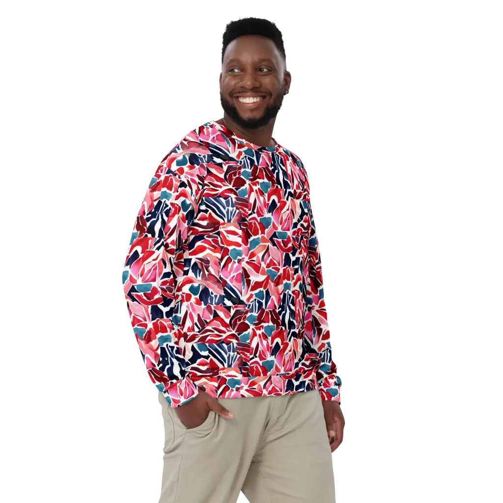 Petal Voltage on Sweatshirt — Front print