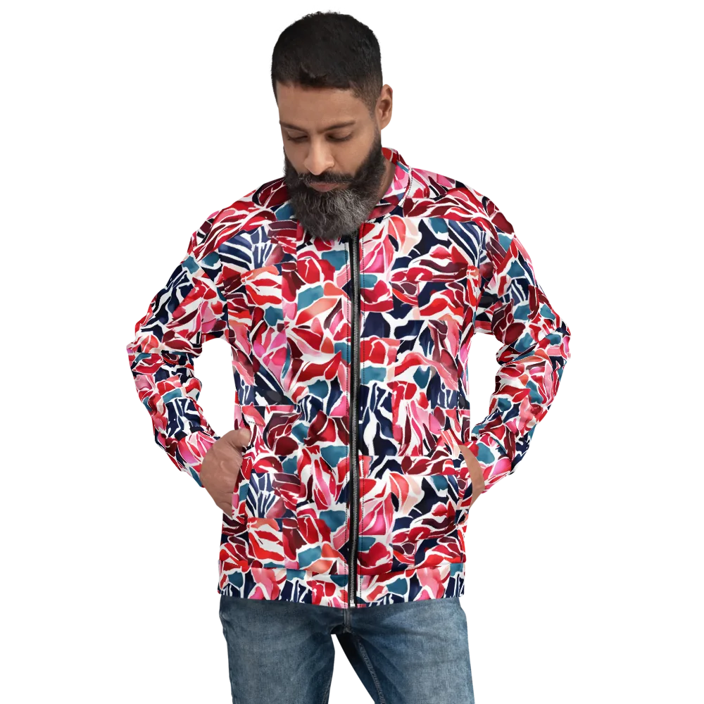 Petal Voltage on Bomber Jacket — Back print
