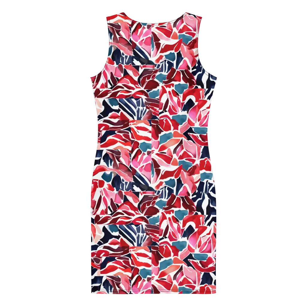 Petal Voltage on Bodycon Dress — Print file