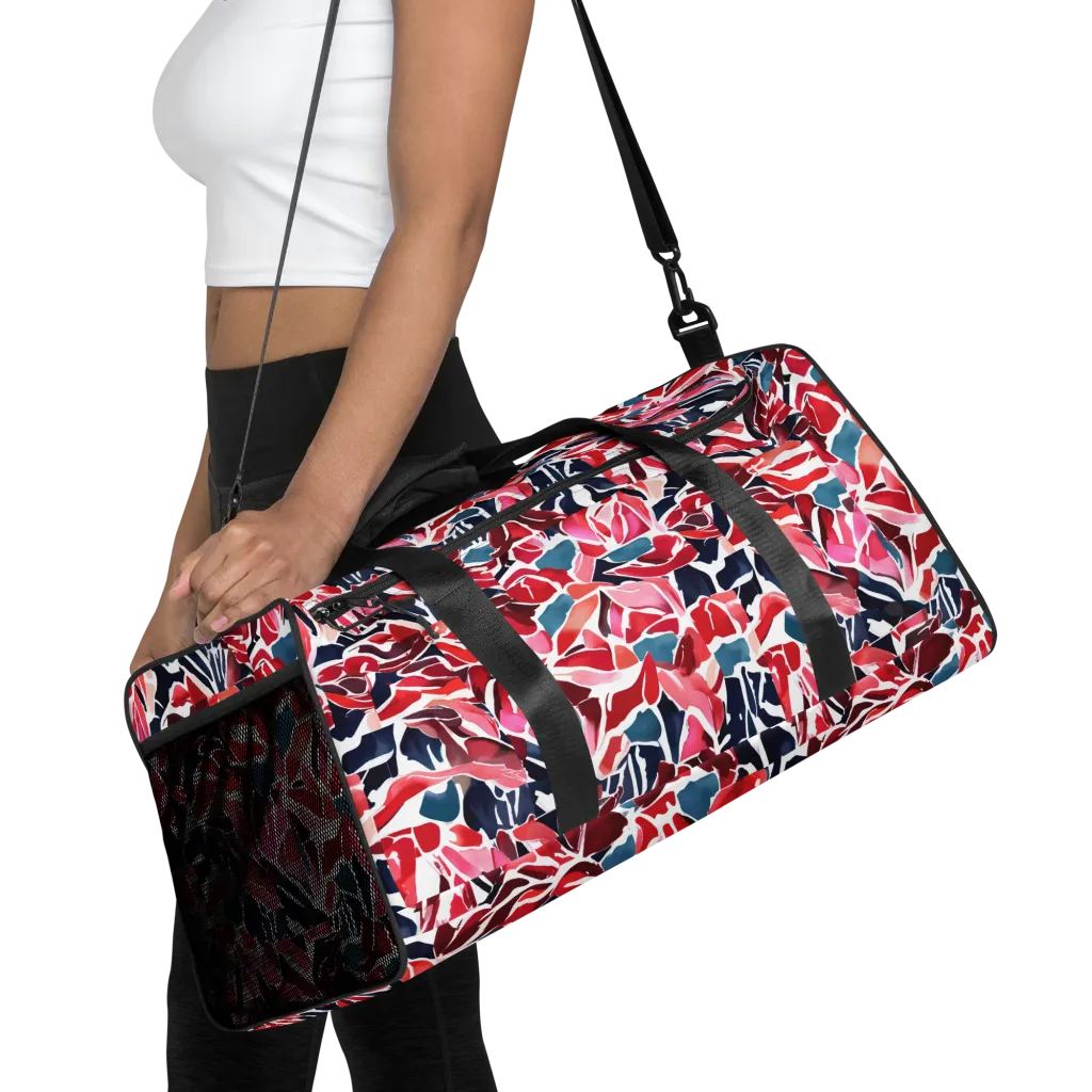 Petal Voltage on Duffle Bag — Front