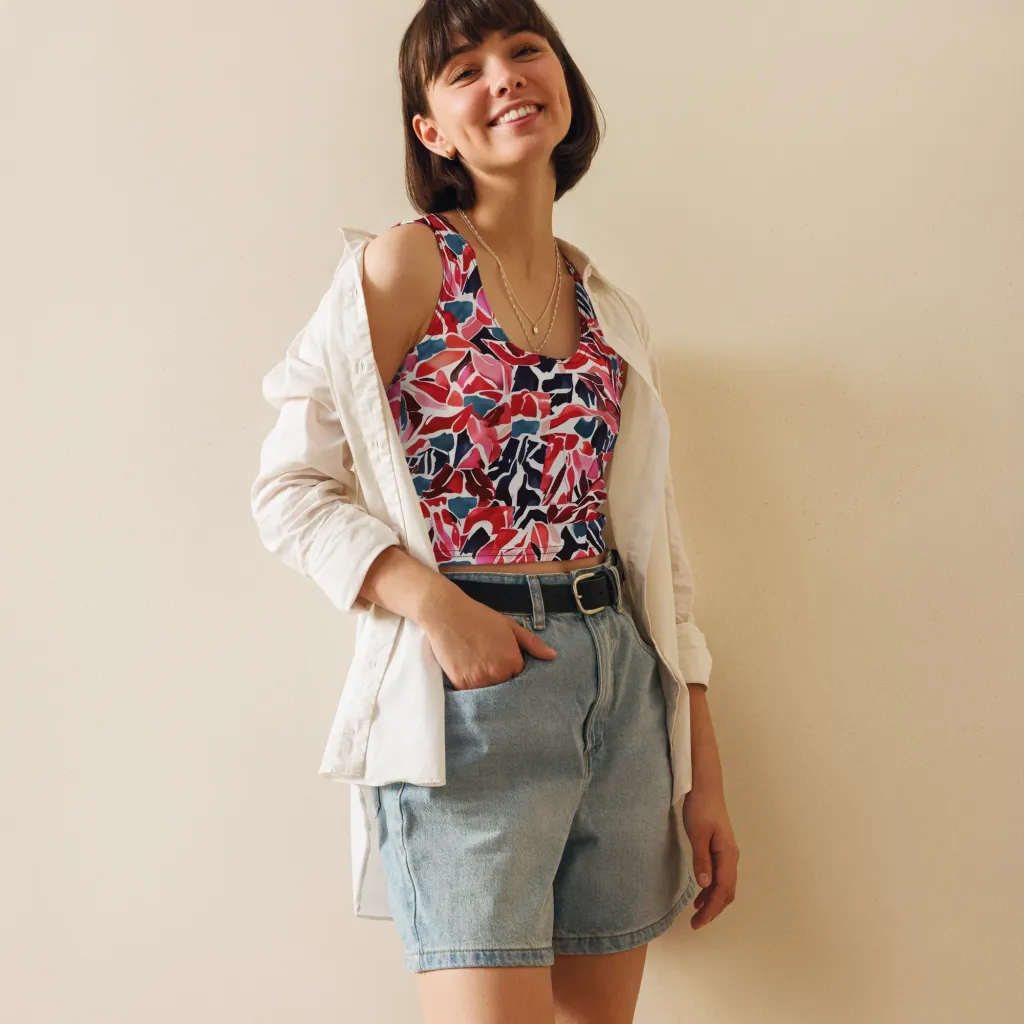 Petal Voltage on Crop Top — Print file