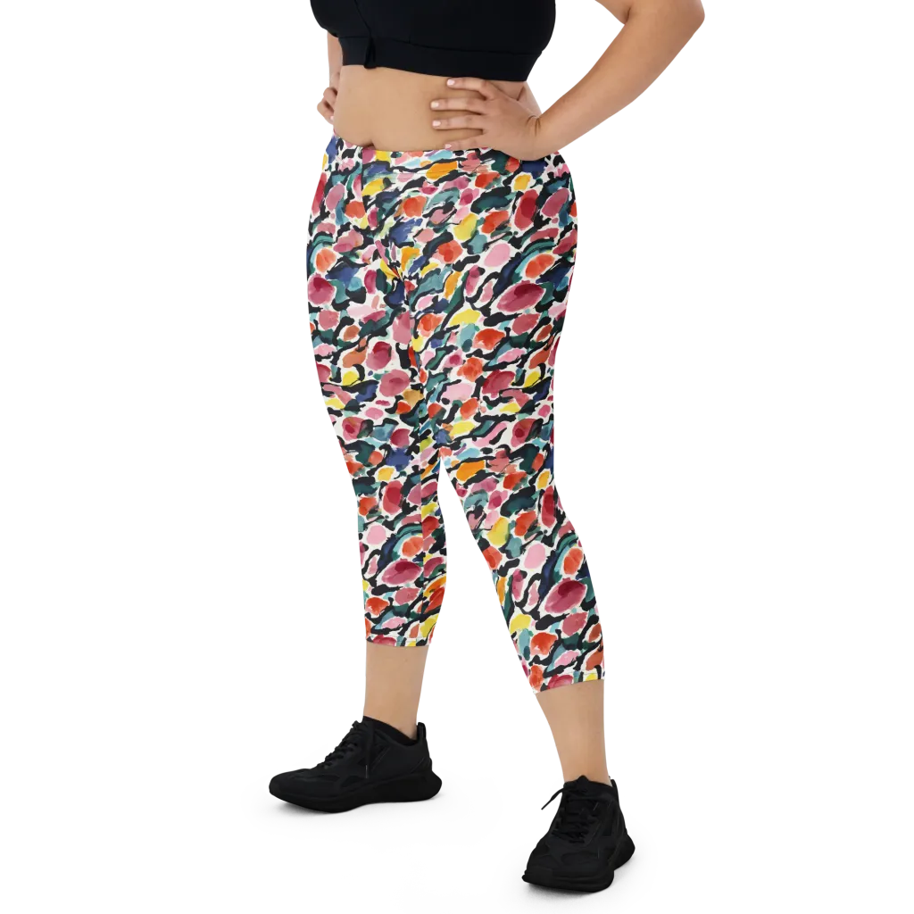 Painted Velocity on Capri Leggings — Print file