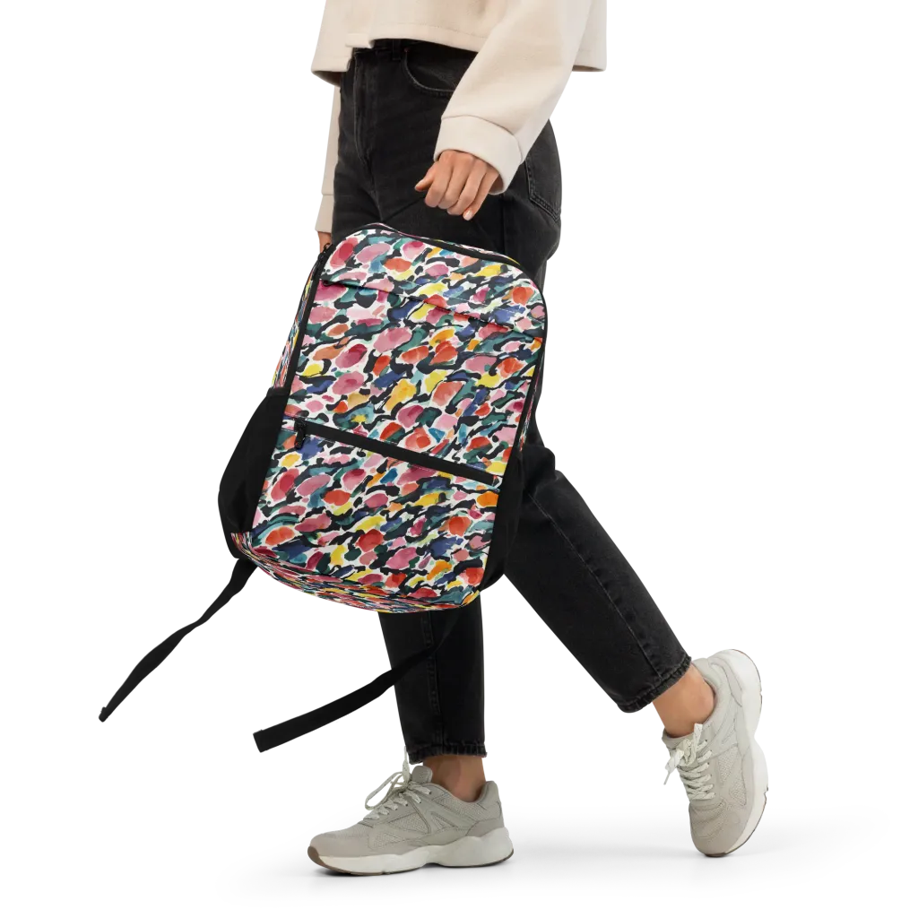 Painted Velocity on Utility Backpack — Front 2