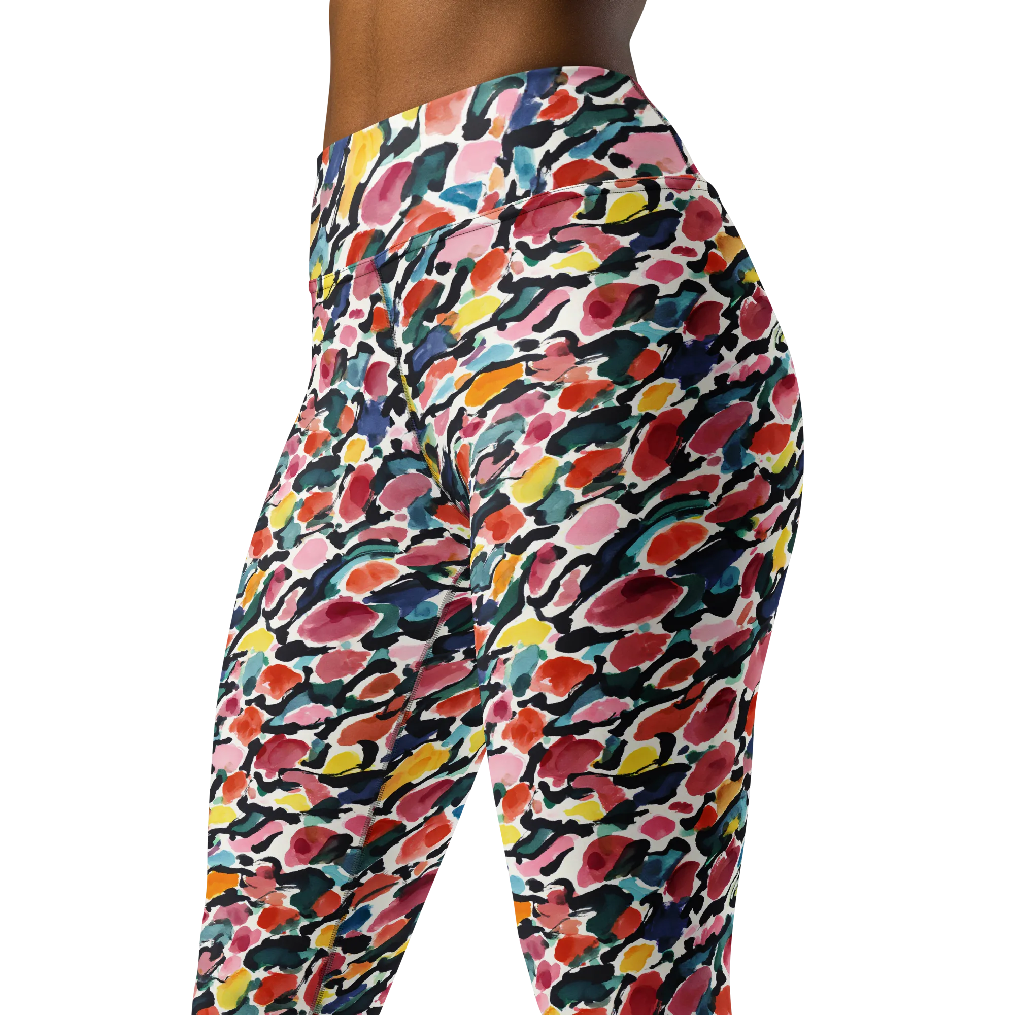 Painted Velocity on Yoga Leggings — Print file
