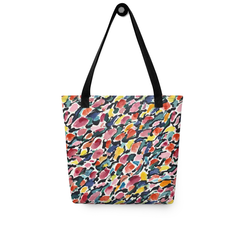 Painted Velocity on Tote Bag — Front