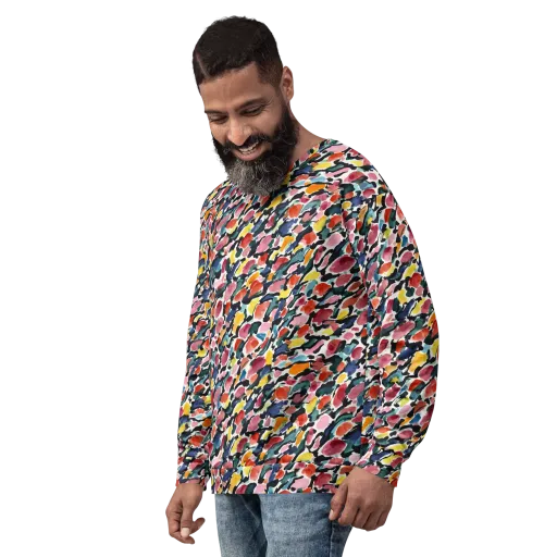 Painted Velocity on a Sweatshirt