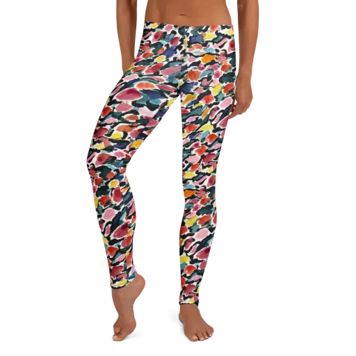 Painted Velocity on a Leggings