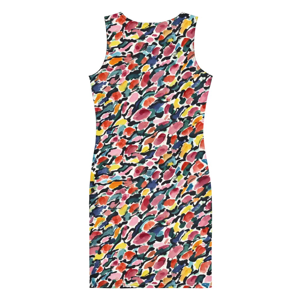 Painted Velocity on Bodycon Dress — Print file