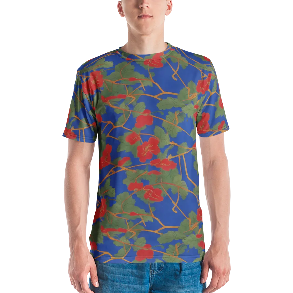 Scarlet Vine on Men's Crew Neck T-Shirt — Front