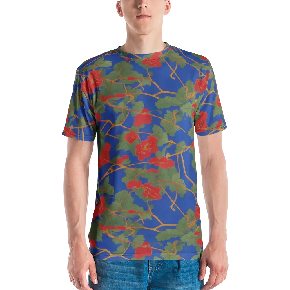 Scarlet Vine on Men's Crew Neck T-Shirt — Front
