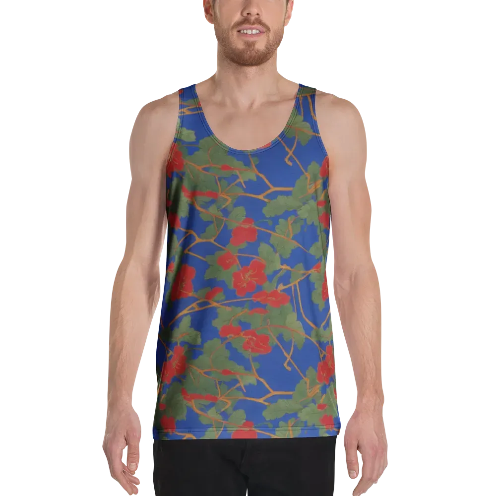 Scarlet Vine on Men's Tank Top — Front