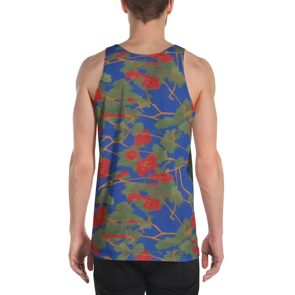 Scarlet Vine on Men's Tank Top — Back