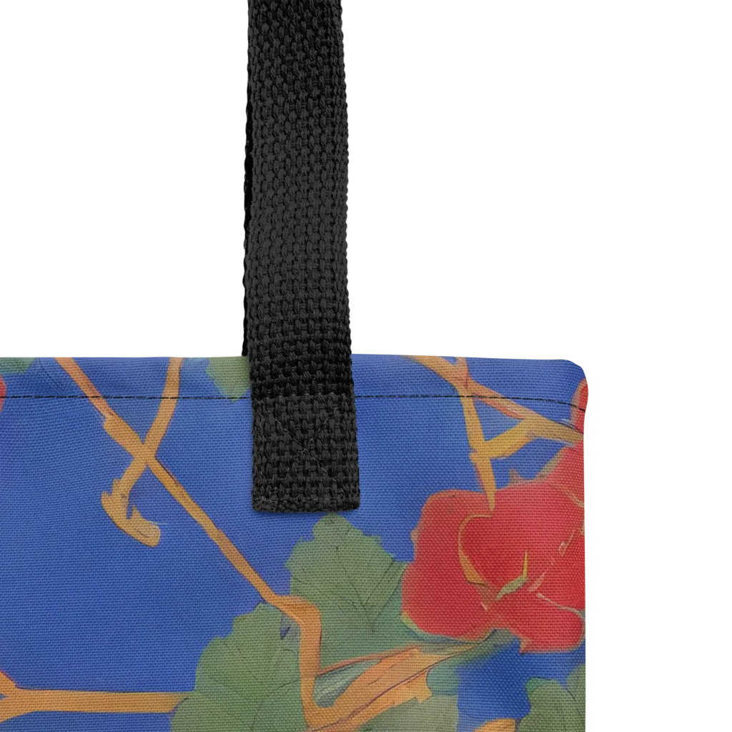 Scarlet Vine on Tote Bag — Product details