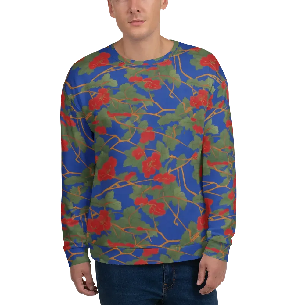 Scarlet Vine on Sweatshirt — Front