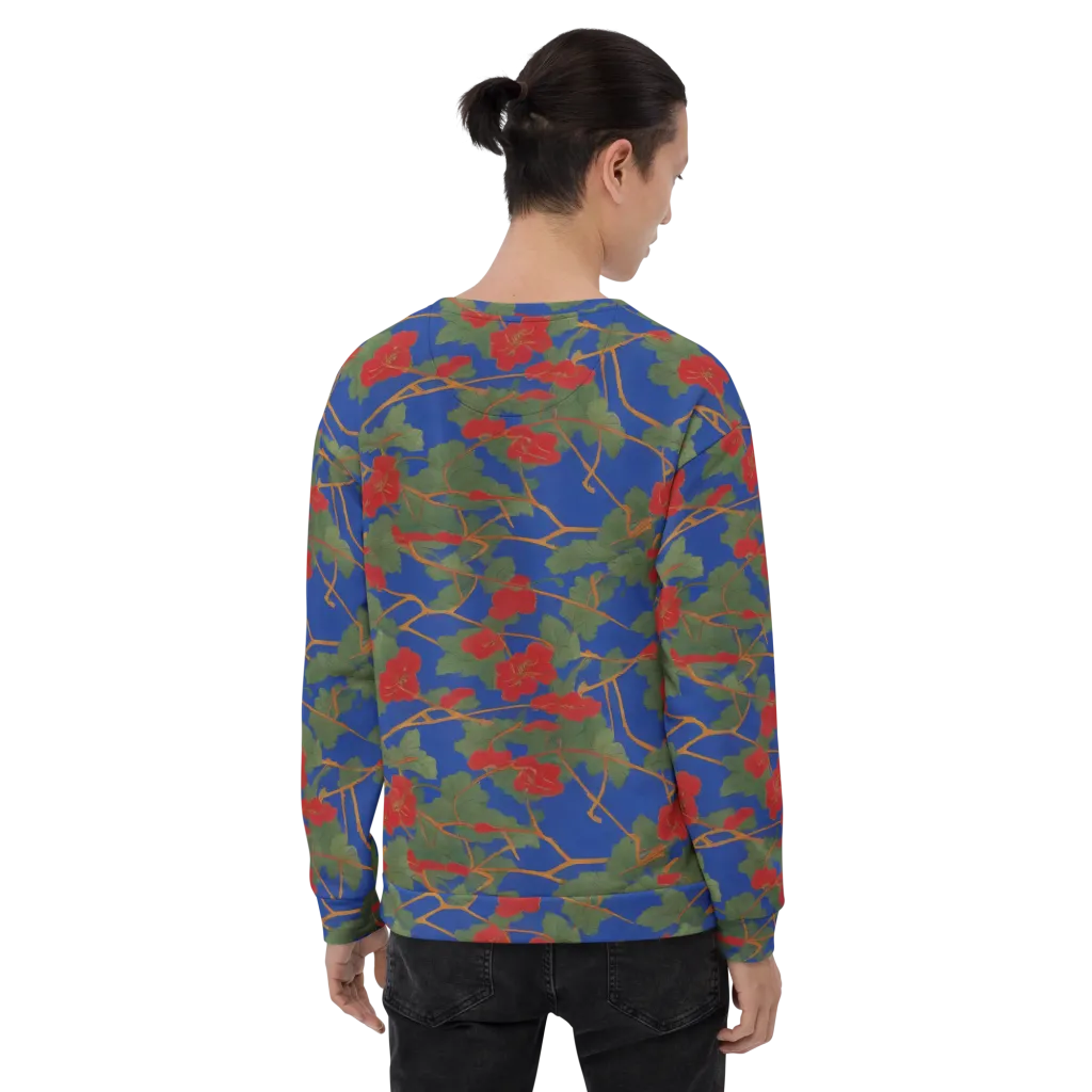 Scarlet Vine on Sweatshirt — Back print