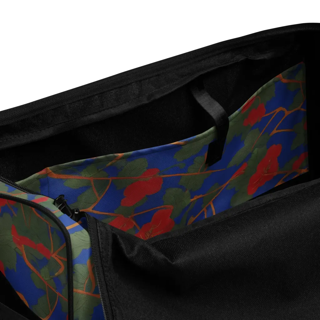 Scarlet Vine on Duffle Bag — Product details