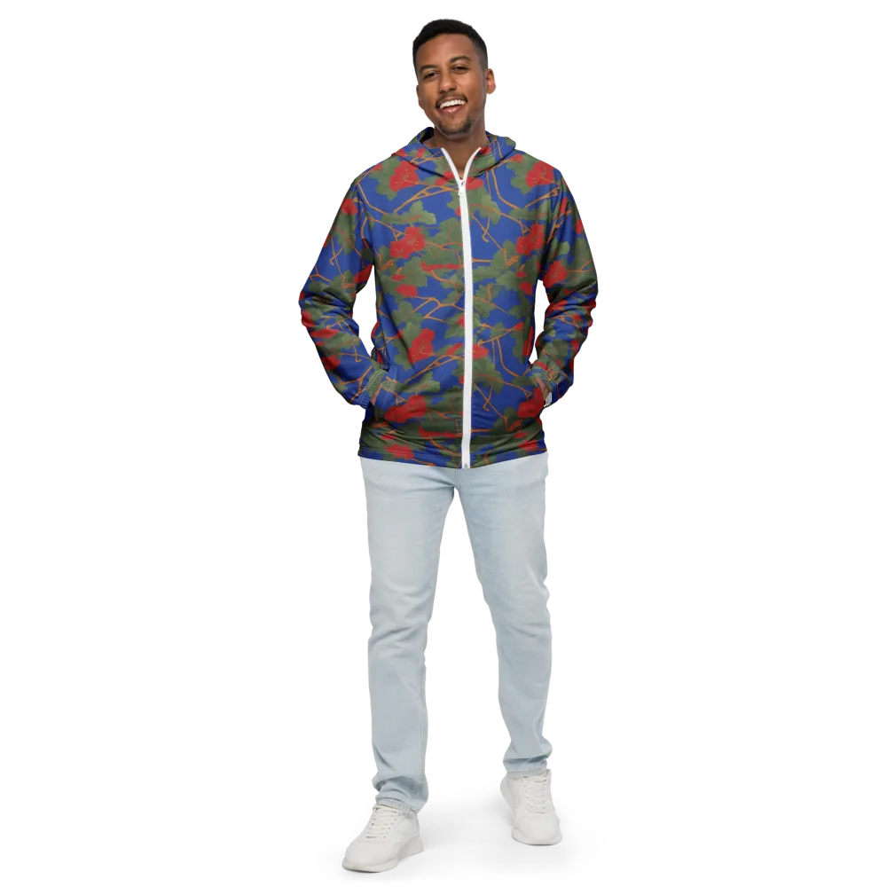 Scarlet Vine on Men's Windbreaker — Front
