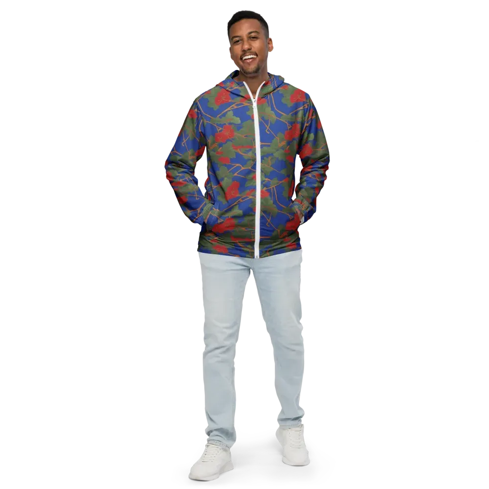 Scarlet Vine on Men's Windbreaker — Front