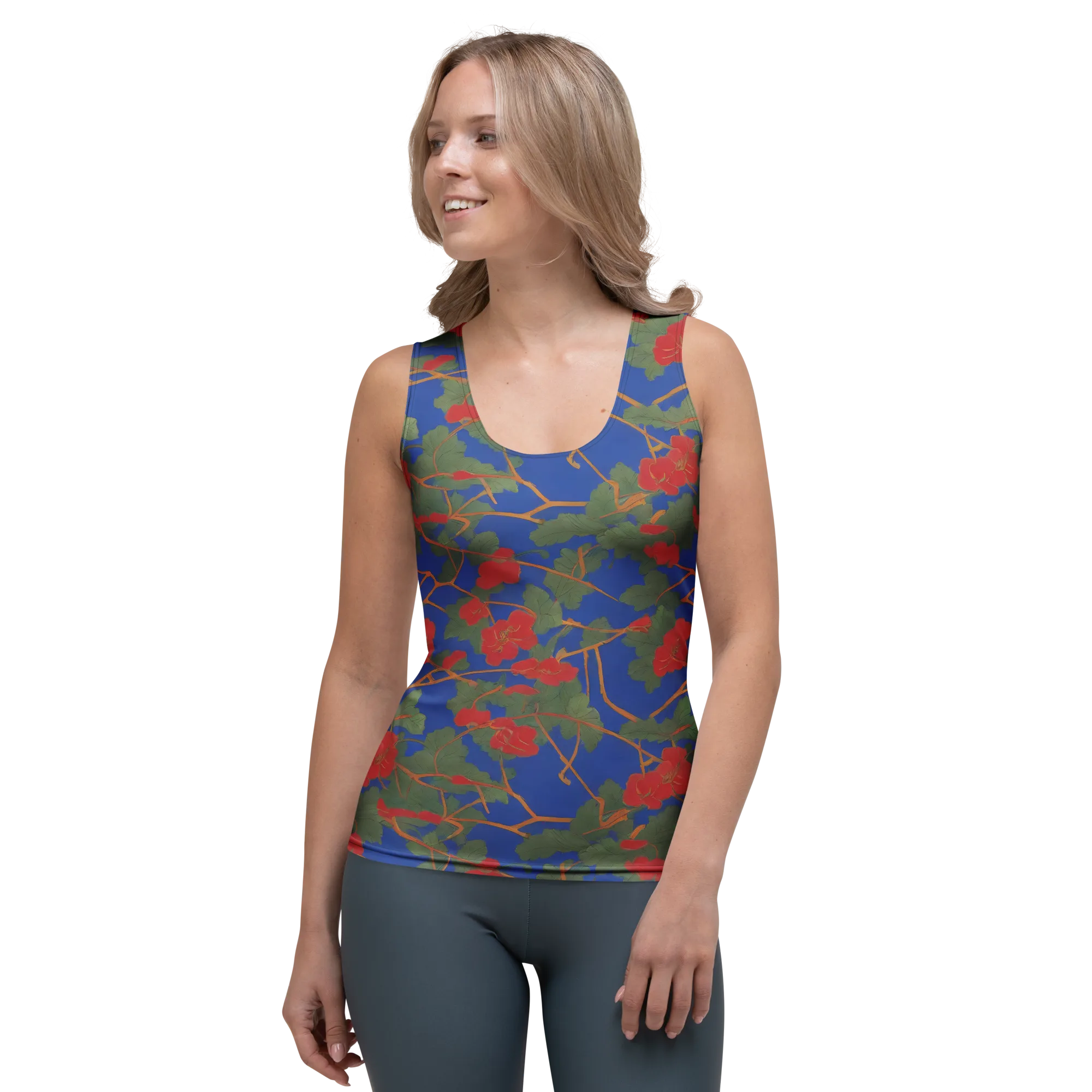 Scarlet Vine on Women's Tank Top — Front