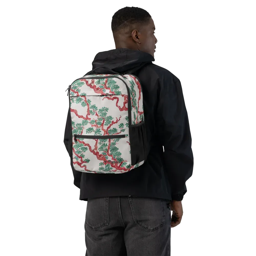 Coral Canopy on Utility Backpack — Back