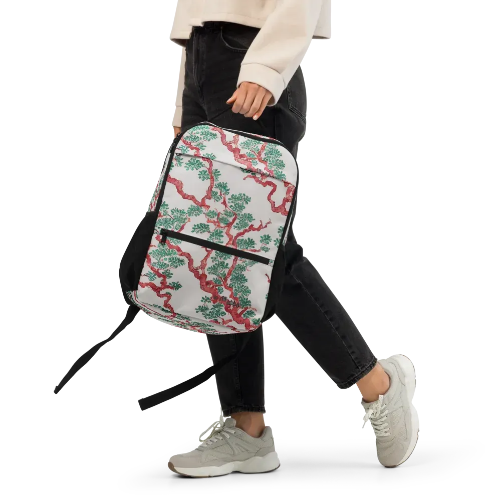 Coral Canopy on Utility Backpack — Front 2