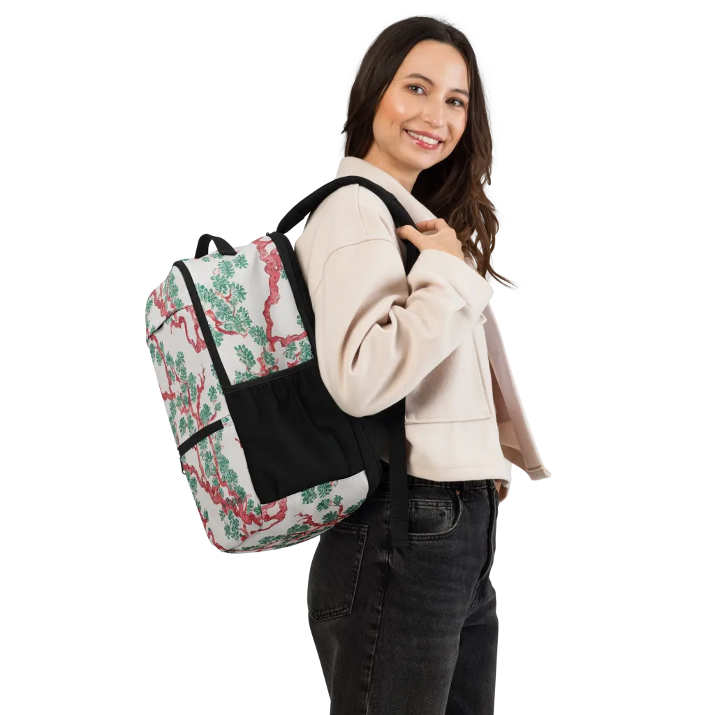 Coral Canopy on Utility Backpack — Right