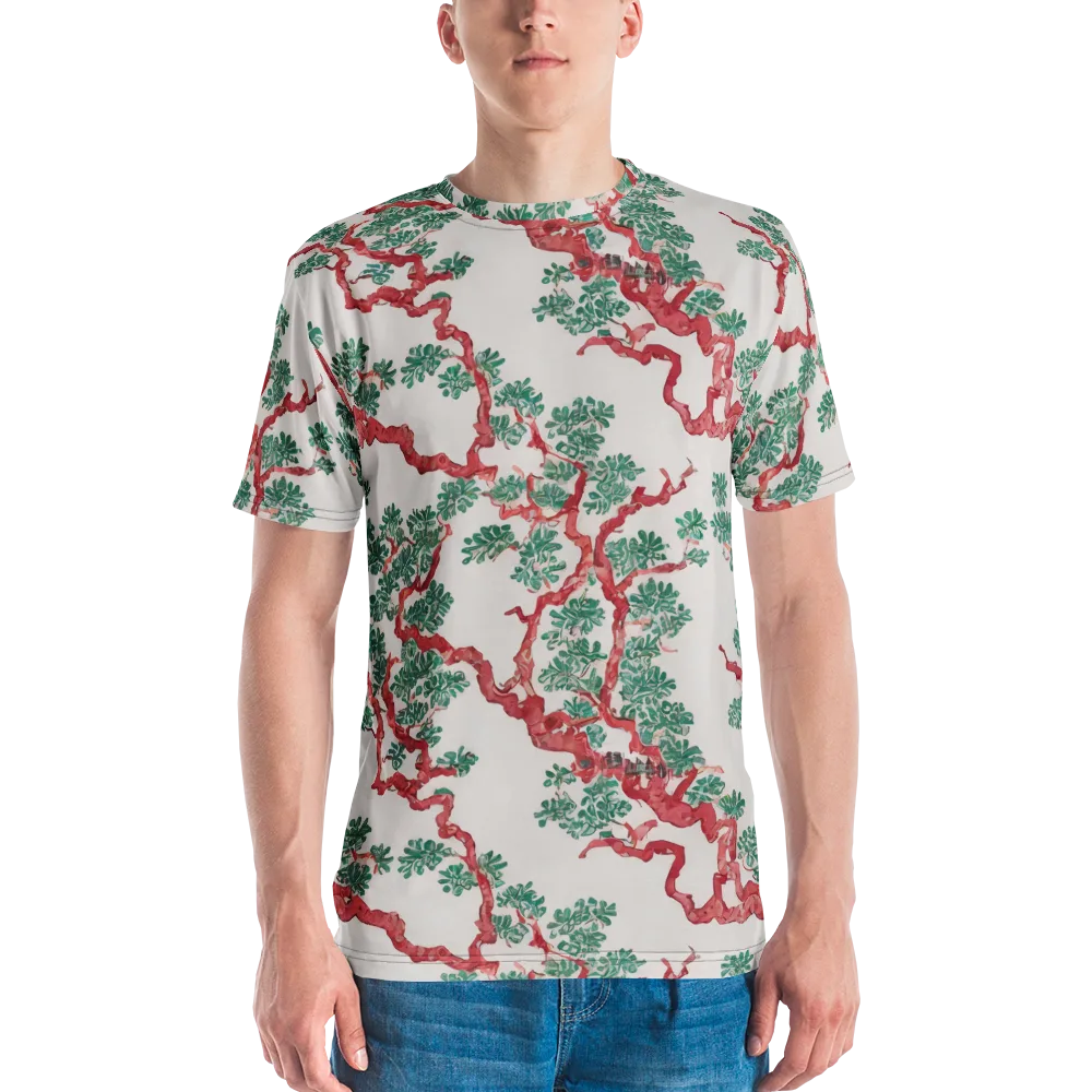 Coral Canopy on Men's Crew Neck T-Shirt — Front