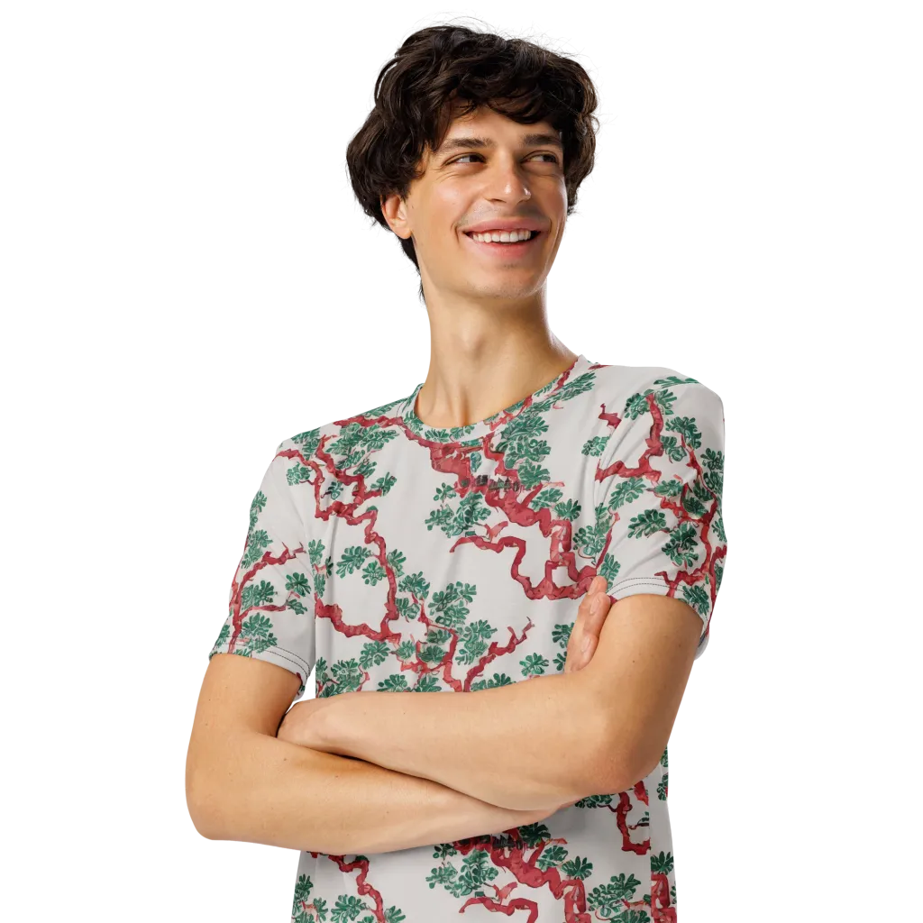 Coral Canopy on Men's Crew Neck T-Shirt — Front print
