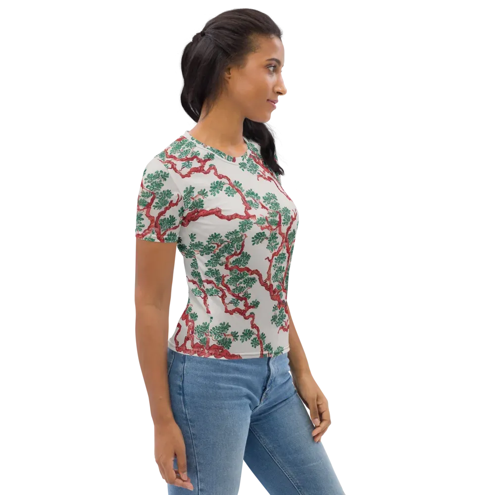 Coral Canopy on Women's Crew Neck T-Shirt — Back print