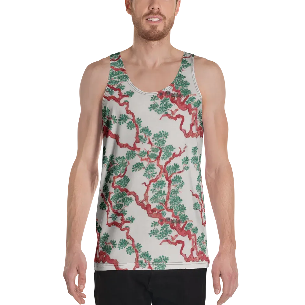 Coral Canopy on Men's Tank Top — Front