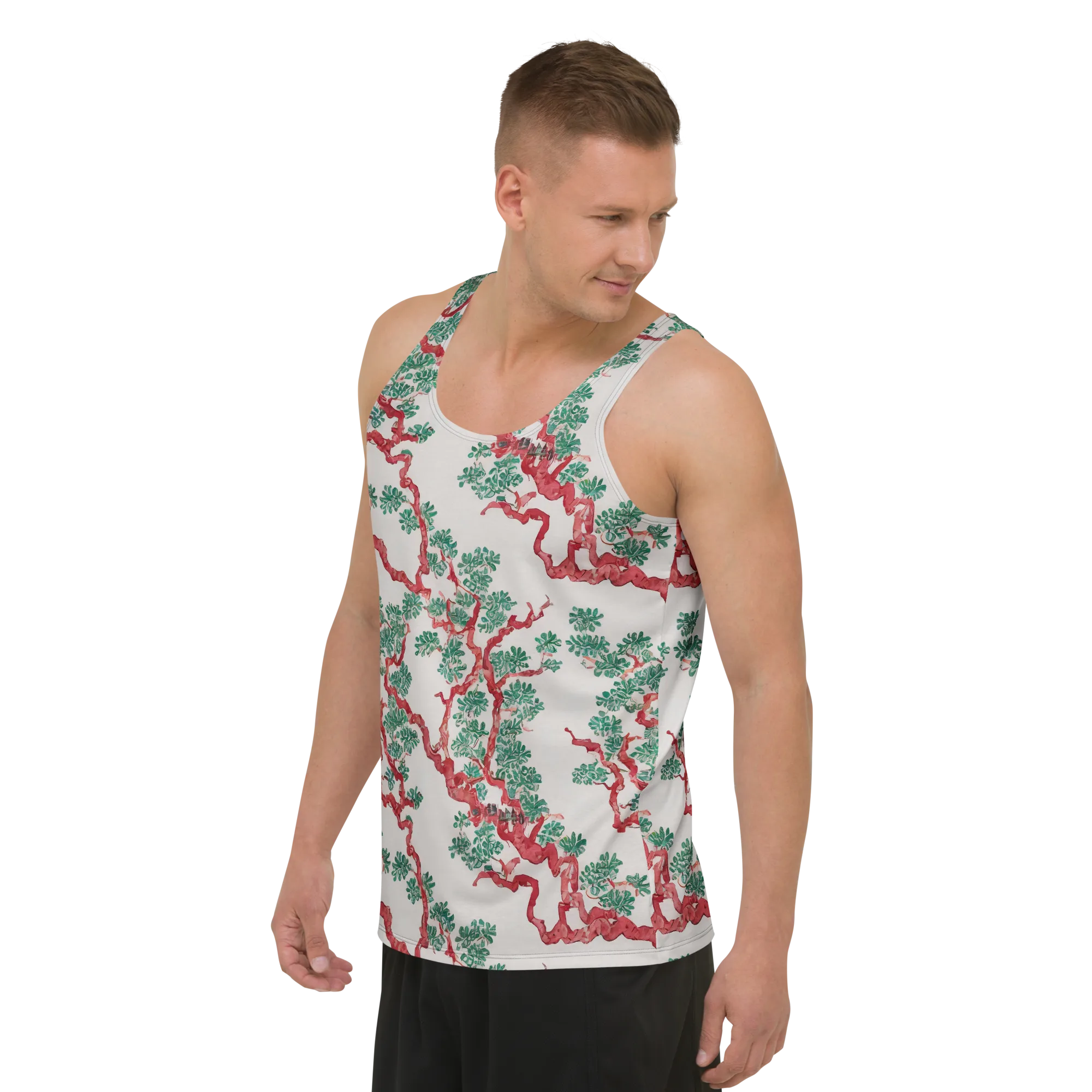 Coral Canopy on Men's Tank Top — Front print