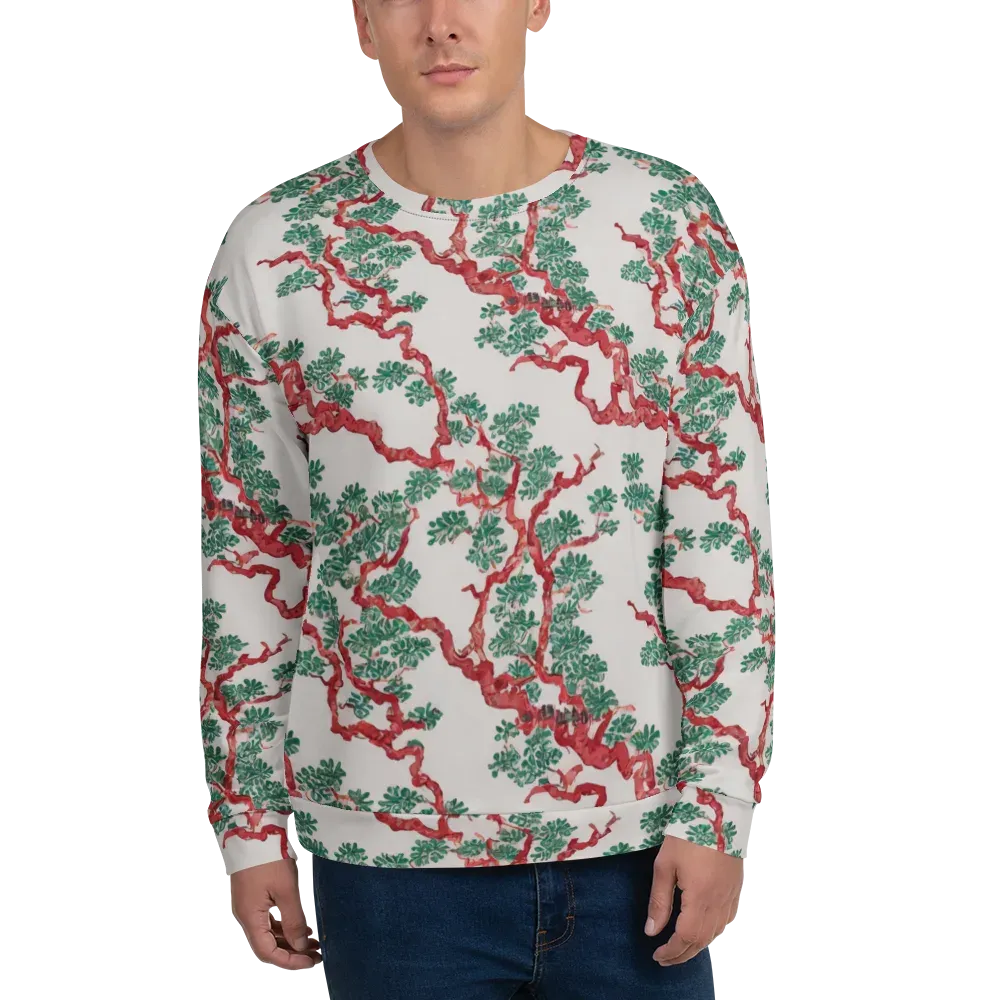 Coral Canopy on Sweatshirt — Front