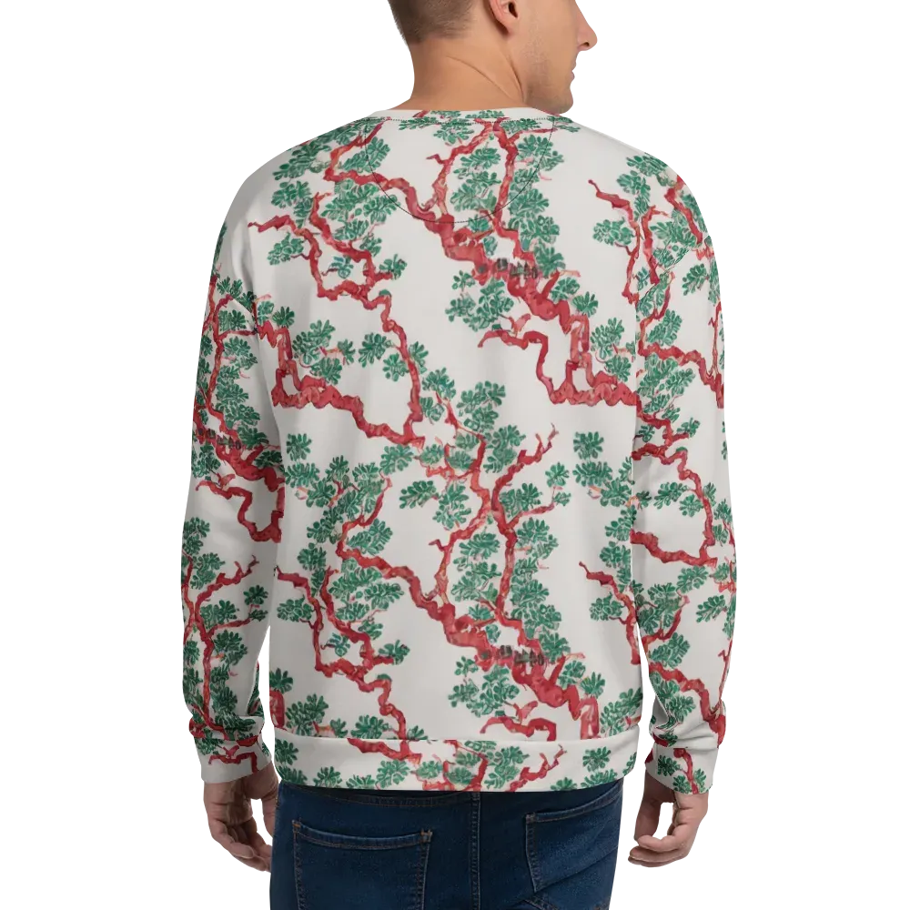 Coral Canopy on Sweatshirt — Back