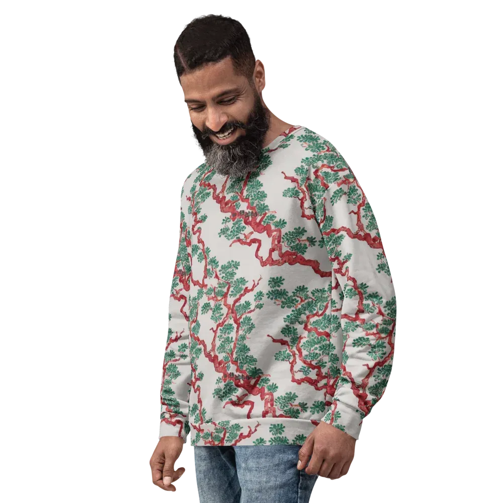 Coral Canopy on Sweatshirt — Back print