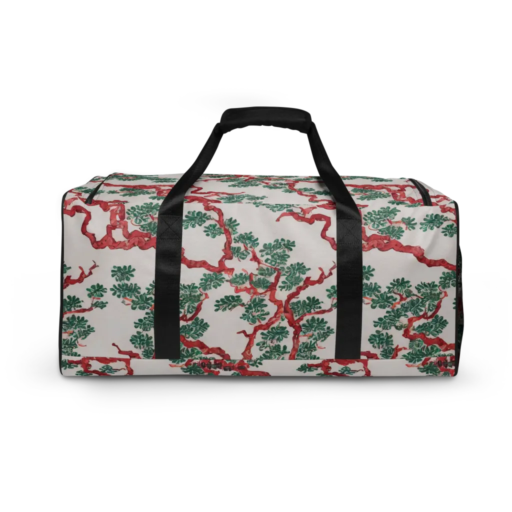 Coral Canopy on Duffle Bag — Back print