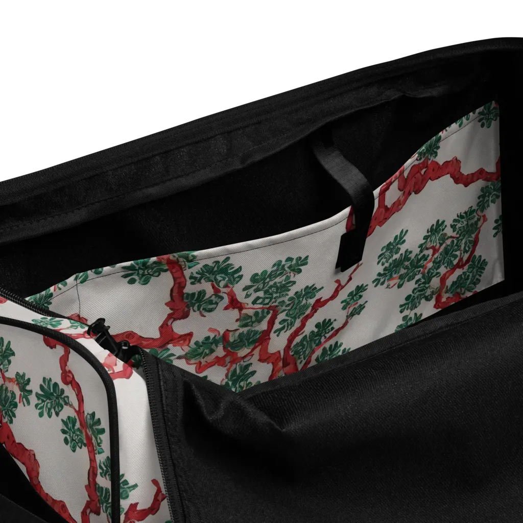 Coral Canopy on Duffle Bag — Product details