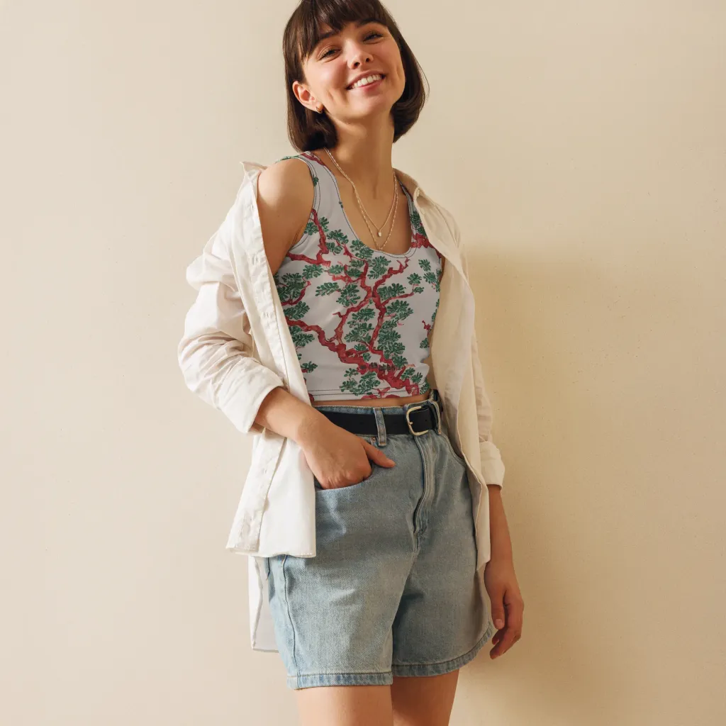 Coral Canopy on Crop Top — Print file