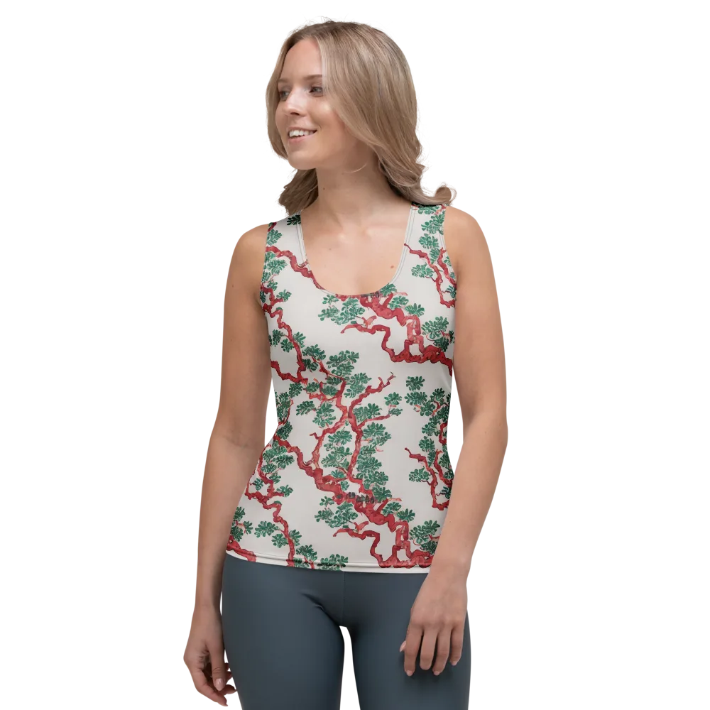 Coral Canopy on Women's Tank Top — Front