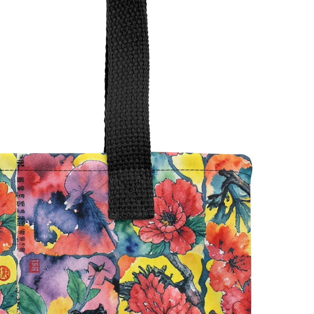 Crimson Garden Myth on Tote Bag — Product details
